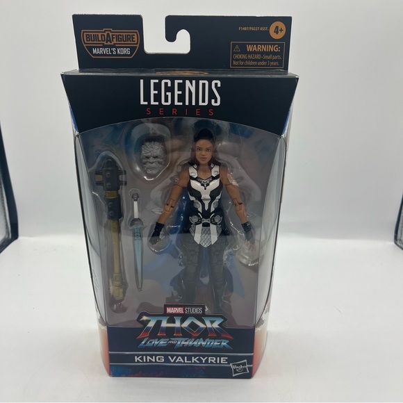Marvel Legends Thor Love & Thunder King Valkyrie 6” Action Figure BAF Korg - Picture 1 of 12